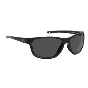 Under Armour UABATTLEO807 Men's Sport Sunglasses - Matte Black Frame, Grey Lens, 65mm