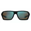 Under Armour UARECON807G4W Men's Sport Sunglasses - Matte Black Frame, Grey Polarized Lens, 64/17/125 mm