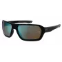 Under Armour UARECON807G4W Men's Sport Sunglasses - Matte Black Frame, Grey Polarized Lens, 64/17/125 mm