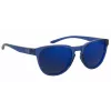 Under Armour Unisex UASKYLAROXZF3 Sunglasses - Satin Black Frame, Gray Polarized Lens, 53/17/140 mm