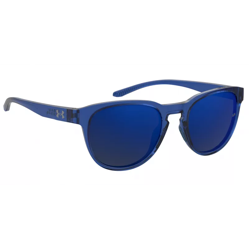 Under Armour Unisex UASKYLAROXZF3 Sunglasses - Satin Black Frame, Gray Polarized Lens, 53/17/140 mm