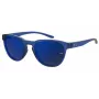 Under Armour Unisex UASKYLAROXZF3 Sunglasses - Satin Black Frame, Gray Polarized Lens, 53/17/140 mm