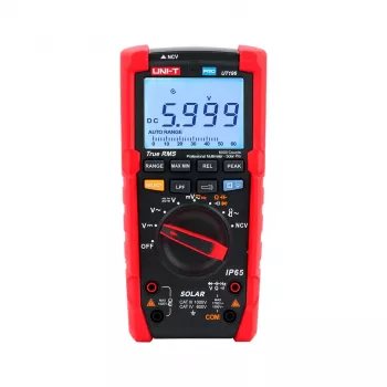 UNI-T UT196 Digital Multimeter 60000 Counts True RMS CAT IV 600V IP65