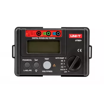 UNI-T UT582+ Digital RCD Tester with Ramp Test and Auto RCD Function