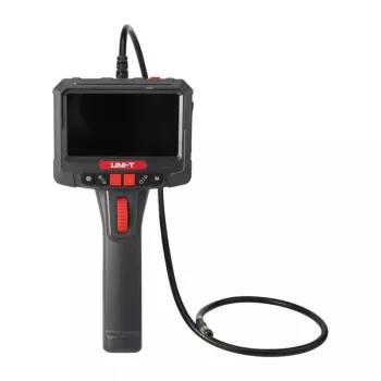 UNI-T UT663B-3m Borescope Inspection Camera with 4.3 inch IPS Display, 1080P, 3m Semi-Rigid Probe, IP67, 6 LED, 2600mAh