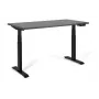 UNIQUE ACTIVE I Electric Height Adjustable Desk 140x70 cm Black