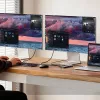 Unitek 4-Port USB 3.0 Hub with 30cm Cable, Grey