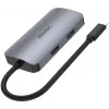 Unitek D1051A USB-C Hub with 1x USB 3.0, VGA, 2x HDMI, Power Delivery, and MST