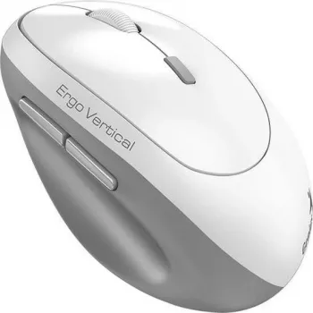 UNITEK Genius Ergo 8350S Wireless Mouse White 2400DPI