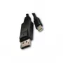 UNITEK Mini DisplayPort to DisplayPort Cable 2m Male to Male 4K 60Hz Black MINIDISPLAY/DISPLAYP2M