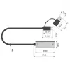 UNITEK USB-A/C 3.1 Gen 1 to RJ45 2.5 Gigabit Ethernet Adapter U1313C