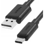 UNITEK USB-A to USB-C 2.0 Cable 480 Mbps 1m Black