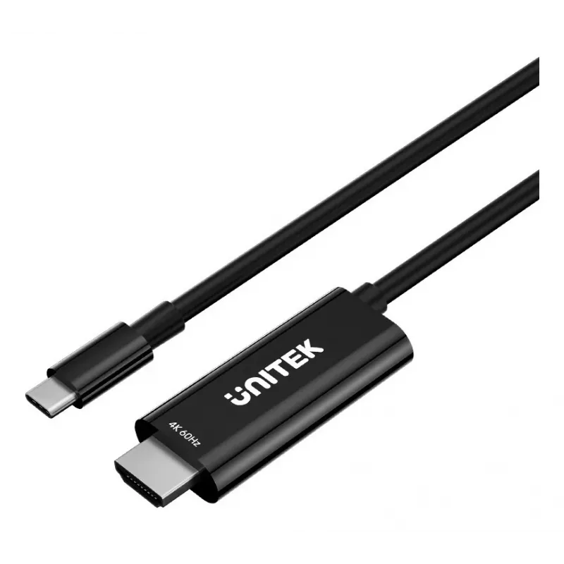 UNITEK USB-C to HDMI 4K@60Hz Cable with USB-C PD 100W