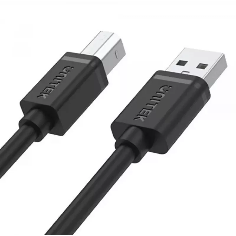 UNITEK Y-C430GBK USB 2.0 A Male to B Male Cable 1m Black