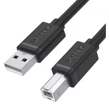UNITEK Y-C430GBK USB 2.0 A Male to B Male Cable 1m Black