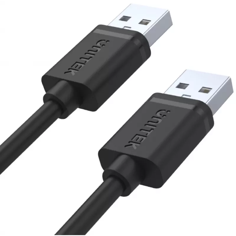 UNITEK Y-C442GBK USB 2.0 Type-A Male to Type-A Male Cable 1.5m Black