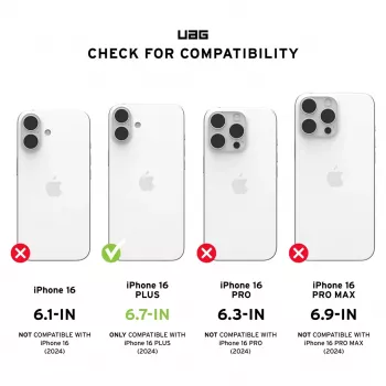 Urban Armor Gear Civilian Case for iPhone 13 Pro Max - Black