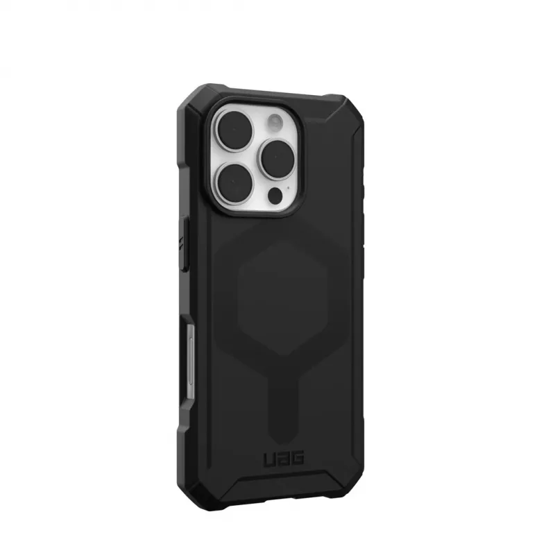 Urban Armor Gear Essential Armor Case for Apple iPhone 15 Pro Max - Black