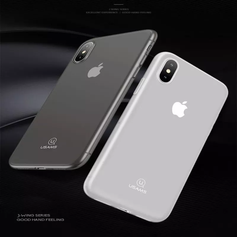 USAMS Apple iPhone X/Xs J-Wing 0.48mm TPU Case Transparent
