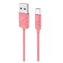 USAMS US-SJ039 U-Gee Pro PVC Universal Micro USB to USB Data & Fast 2A Charger Cable 1m Red