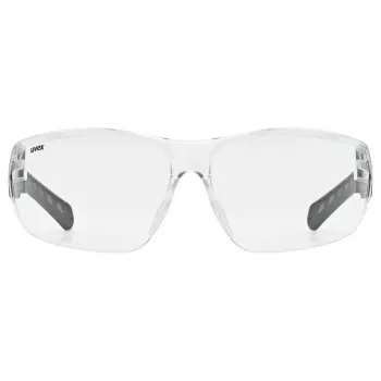 UVEX Equate Cycling Glasses, Smoke Lens, Black Frame