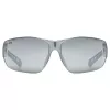 UVEX Equate Cycling Glasses, White Matt / Mirror Silver