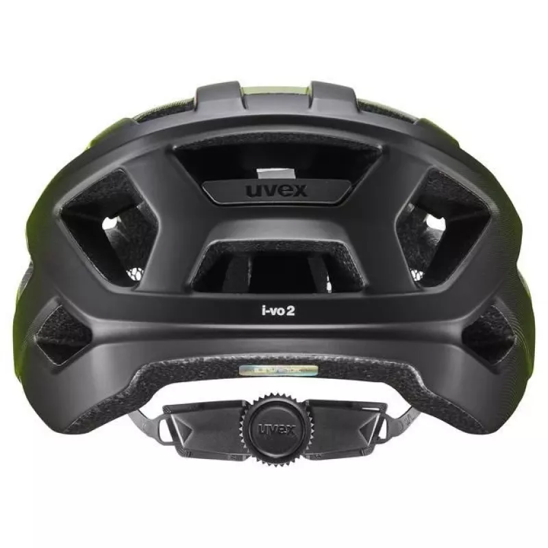 UVEX I-vo 2 Bicycle Helmet 56-60 cm, Neon Yellow/Black Matt