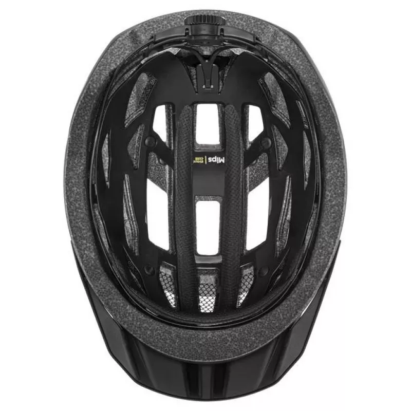 UVEX I-vo 2 MIPS Cycling Helmet, 56-60 cm, Black