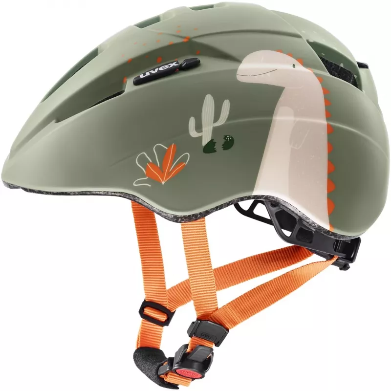 UVEX Kid 2 CC Children's Bike Helmet 46-52 cm, Sage Green