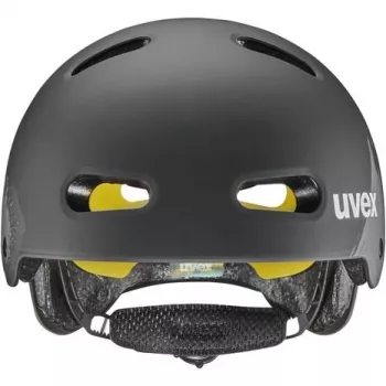 UVEX Kid 4 Style MIPS Children's Bicycle Helmet, Dirt Black Matt