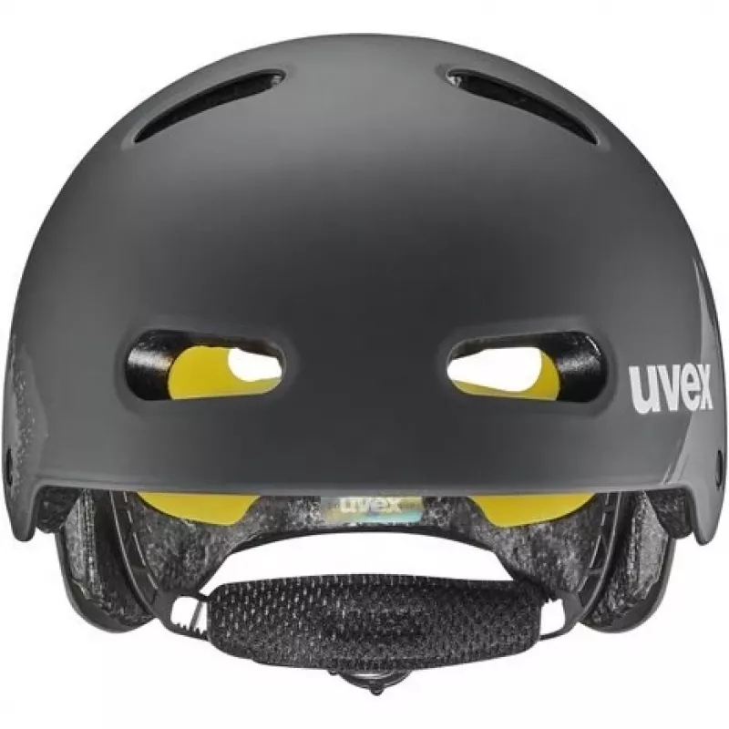 UVEX Kid 4 Style MIPS Children's Bicycle Helmet, Dirt Black Matt