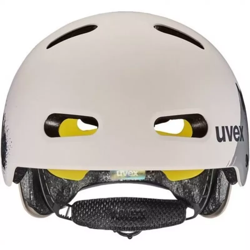 UVEX Kid 4 Style MIPS Children's Bicycle Helmet, Dirt Warm Grey