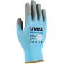 Uvex phynomic C3 Safety Gloves, Size 8 (M), Grey/Anthracite, Cut Level C, Aqua-Polymer Foam Coating 6008008
