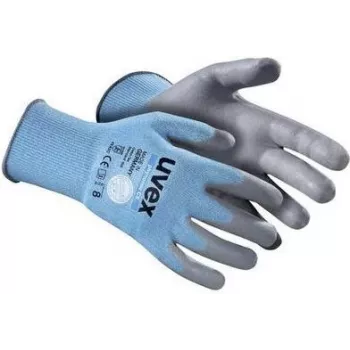 Uvex phynomic C5 Cut Protection Glove, Size 9, Grey/Anthracite 6008109