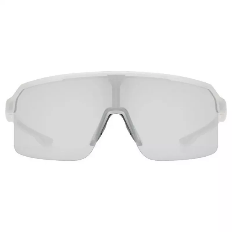 Uvex Ramp Sunglasses - Grey Matt Frame, Mirror Silver Lens