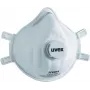 Uvex silv-air classic 2310 FFP3 Disposable Filtering Half Mask with Valve, 15 Pieces 8732310