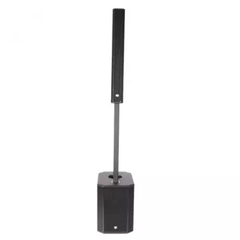 V-TONE ASX ONE 10 inch Active Pre-loaded Car Subwoofer - 250W RMS, 500W Peak, 4 Ohm, Reinforced Paper Cone, High-Roll Foam Surround, Push Terminals