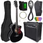 V-TONE EAG SET BK Electroacoustic Guitar + Amplifier Set, Black
