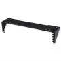 VALUE 19 inch Wall/Under-Desk Mount Bracket 2U, Steel, Black, 20 kg Load Capacity