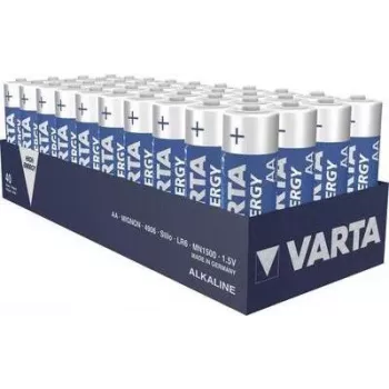 VARTA High Energy AA Alkaline Battery 40-Pack | 1.5V LR6 Mignon 4906124354