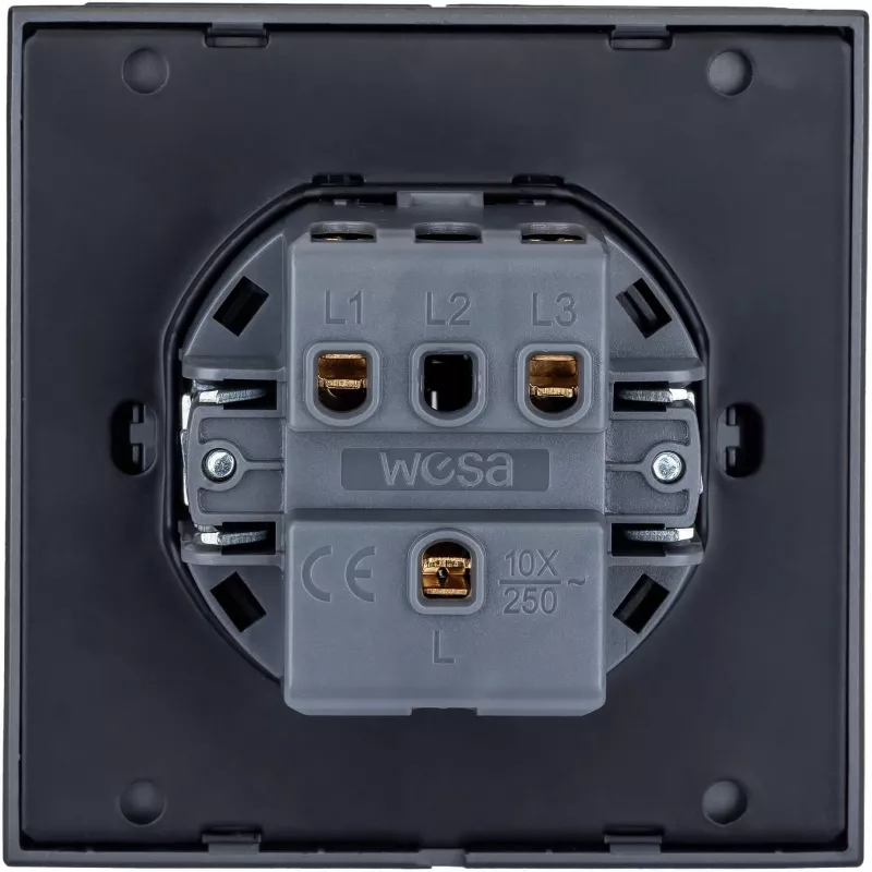 VCX CC TR 01 Single Grey WESA Connector – Screw Terminal, 32 A, 450 V