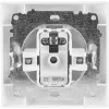 VCX LC 43 Flush-Mounted RTV/SAT End Socket with 3 Outputs (TV, Radio, SAT) - White