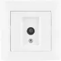 VCX LC 43 Flush-Mounted RTV/SAT End Socket with 3 Outputs (TV, Radio, SAT) - White