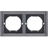 VCX WESA CC TR 48 Double Grey Flush-Mount Frame