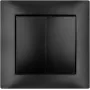 VCX WESA LC 02 Double Light Switch, Black