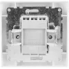 VCX WESA LC 02 Double Light Switch White