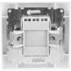 VCX WESA LC 04 Double 3-Way Switch with Neon Illumination, White