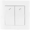 VCX WESA LC 05 Double Staircase Switch, White
