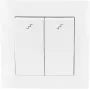 VCX WESA LC 05 Double Staircase Switch, White