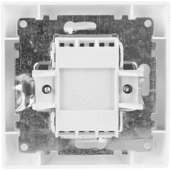 VCX WESA LC 06 White Doorbell Push Button